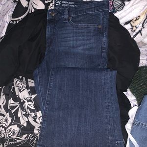 Baby boot jeans